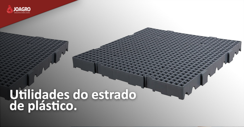 Utilidades do estrado de plástico