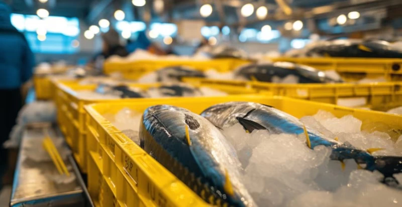 Tecnologia no pescado: caixas plásticas otimizam o transporte refrigerado com eficiência térmica
